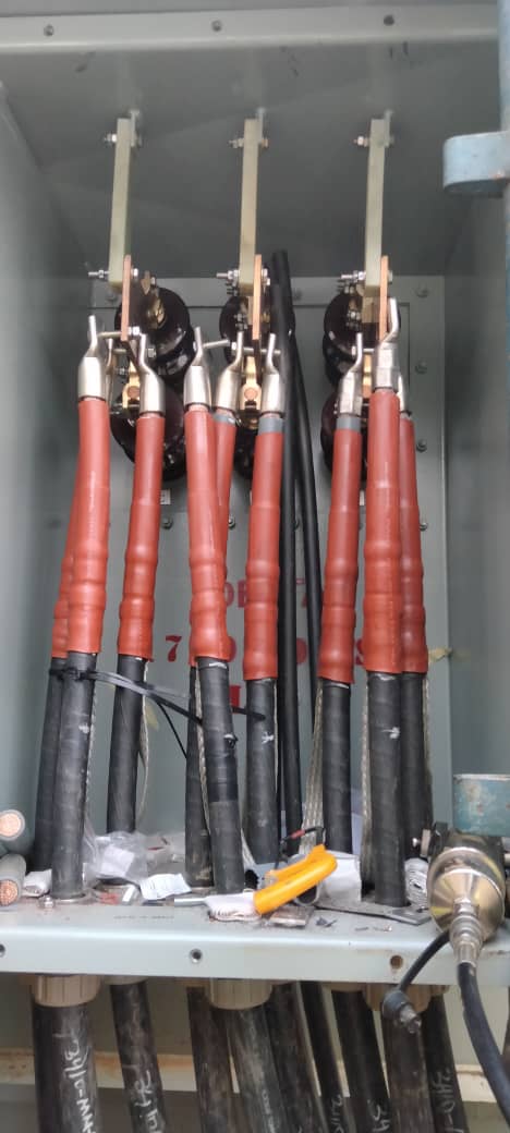 High-voltage cable terminations